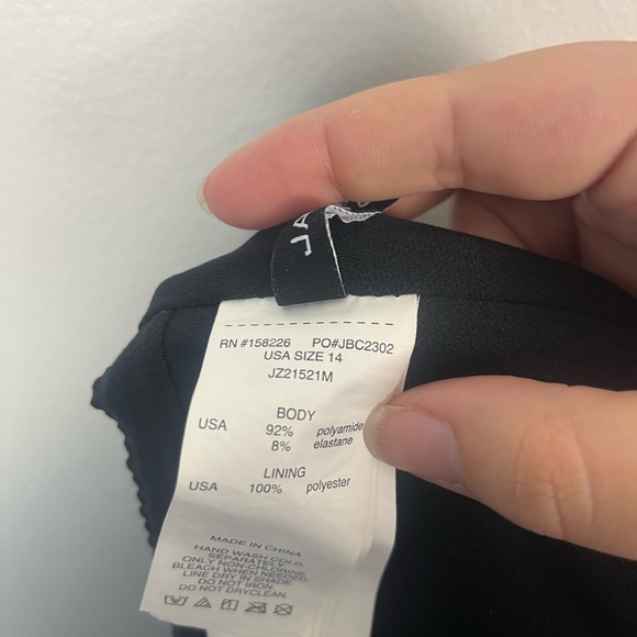 Jantzen GLAMOUR ONE PIECE black size 14 - Picture 6 of 6